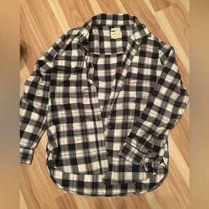 Flannel Top - American Eagle - Medium